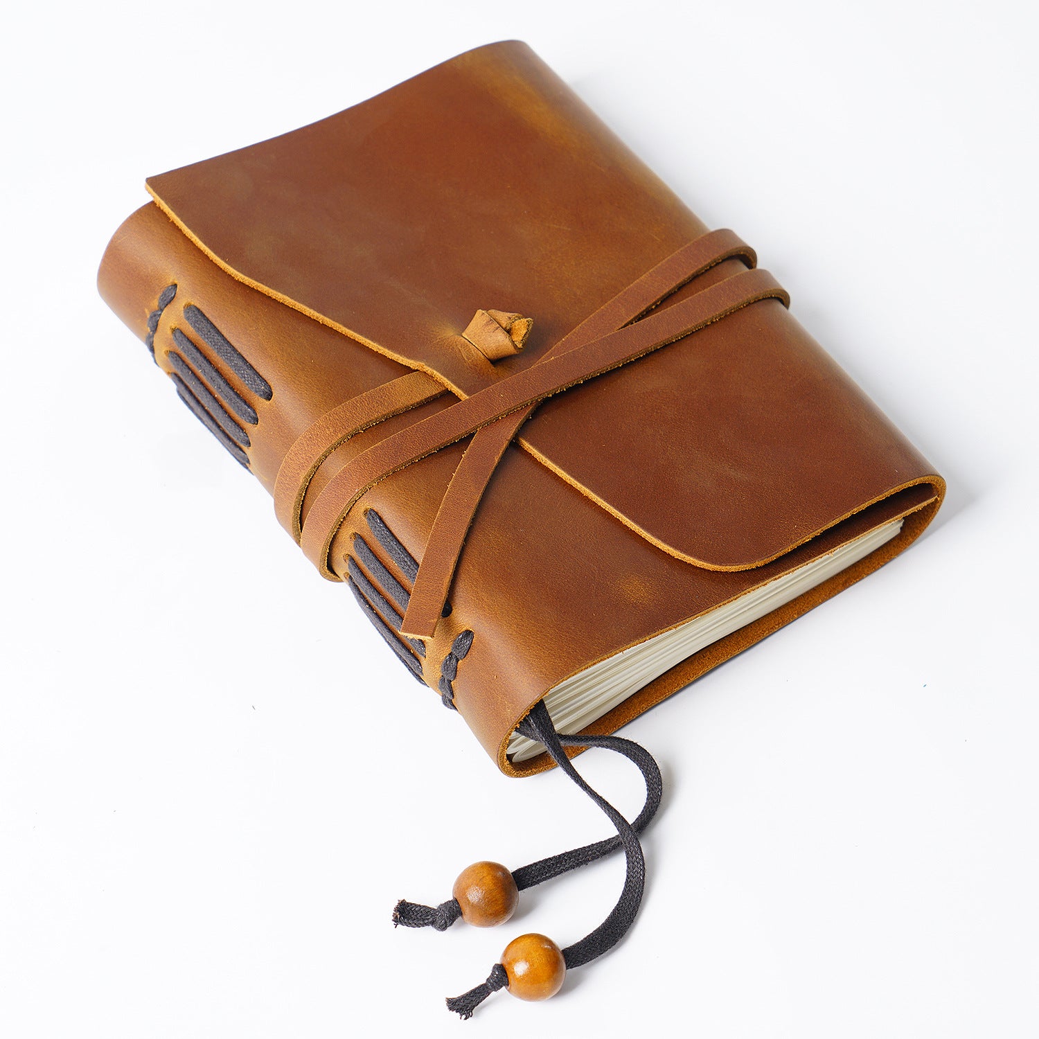 Wholesale Vintage First Layer Cowhide Handmade Loose-leaf Notebook